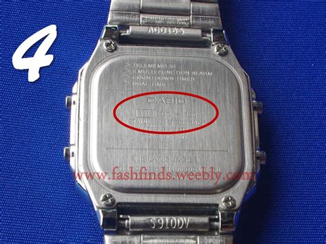 difference of casio watch original and fake casio watch|casio watch model lookup.